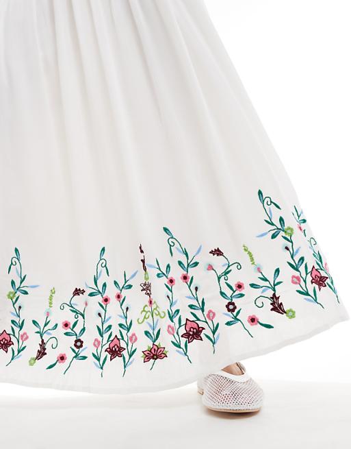 YAS FLORAL SKIRT YAS FLORAL SKIRT