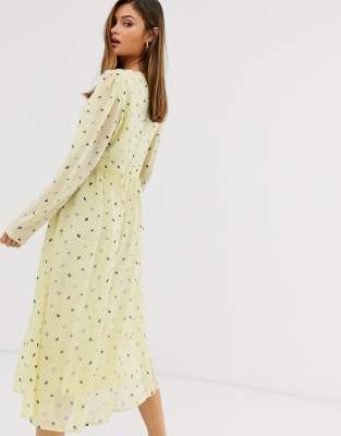 asos full sleeve maxi dress
