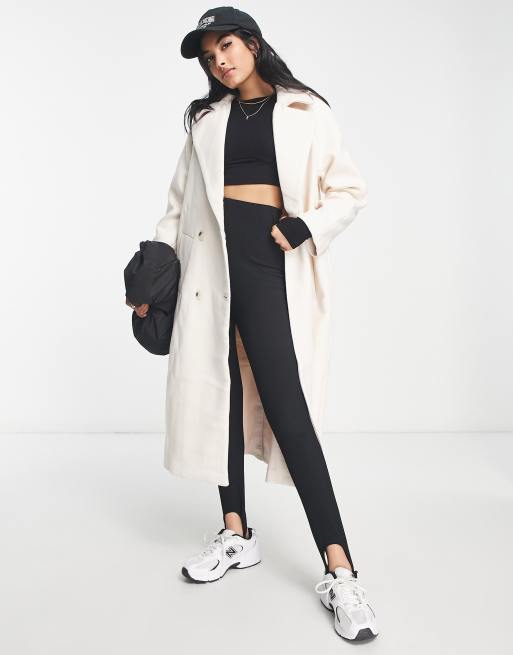 Asos cream clearance coat