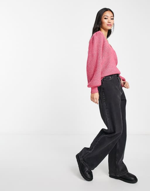 Volume hotsell sleeve sweater