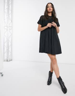 short sleeve smock dress