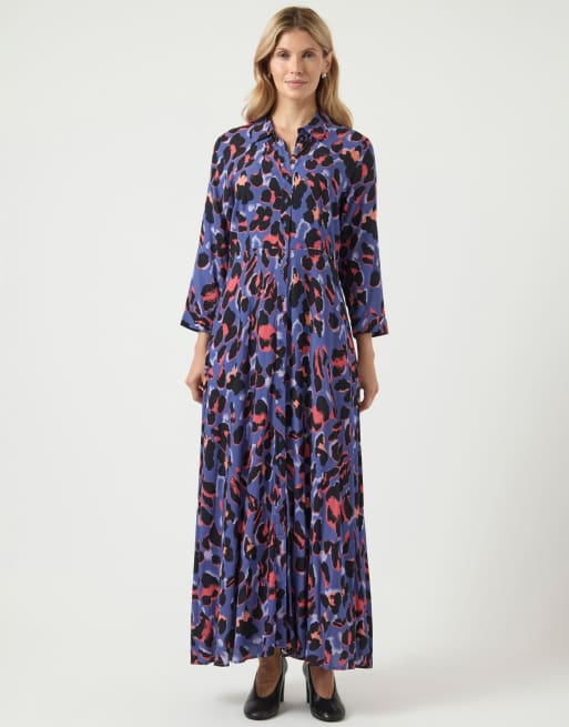 YAS - Jurk in blauw, 3 van 6
