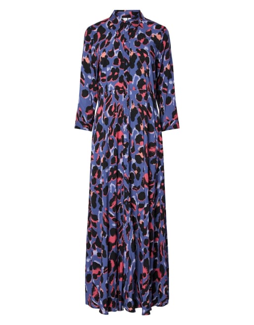 YAS - Jurk in blauw, 5 van 6