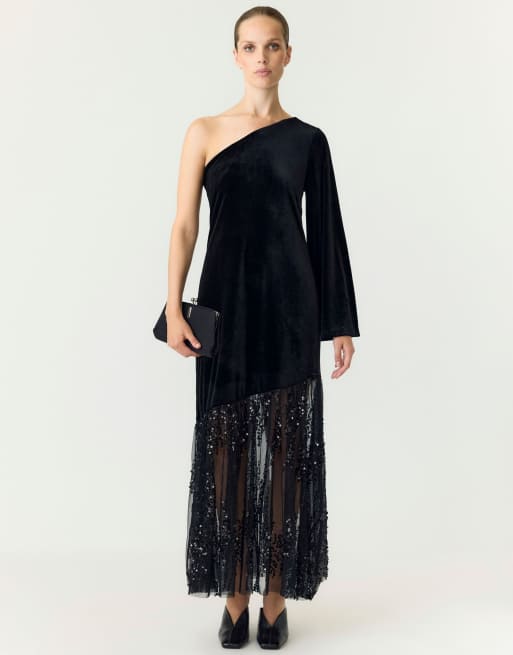 YAS Kleid in Schwarz, 5 von 7