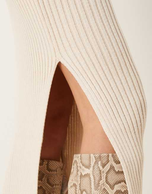 YAS LONG KNIT MAXI SKIRT