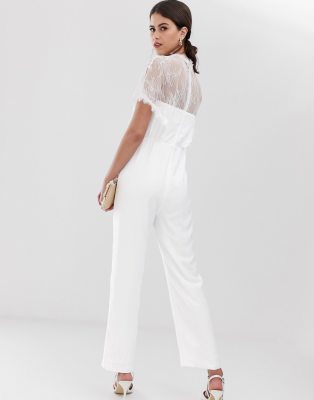 asos white jumpsuit