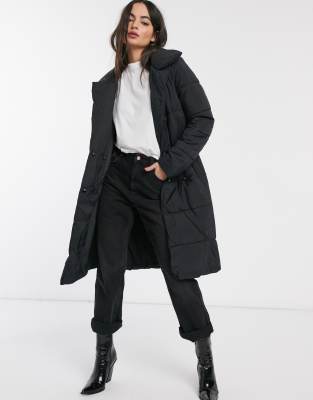 Y.A.S. LONG LINE PUFFER COAT-BLACK 26018191