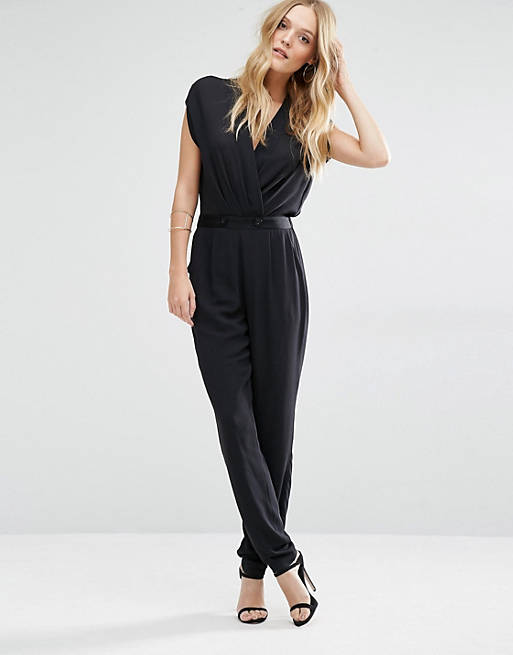 Y.A.S Macy Jumpsuit With Wrap Front