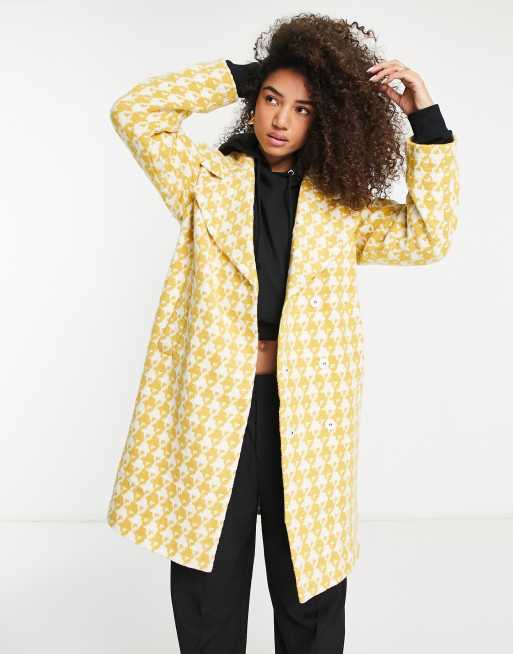 manteau oversize jaune