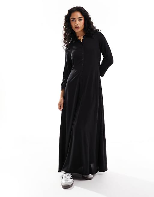 Y.A.S MAXI SHIRT DRESS Y.A.S MAXI SHIRT DRESS