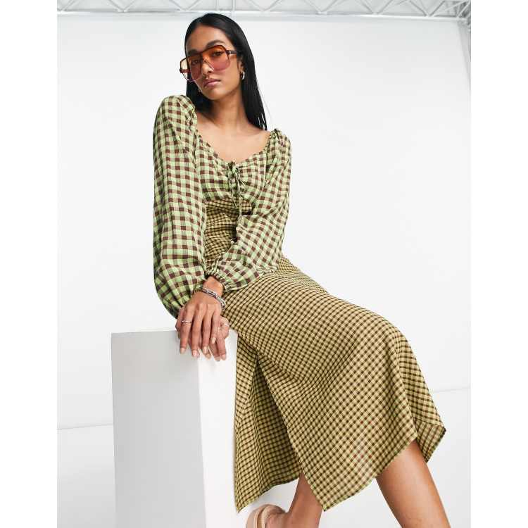 Jurk met ruitjes new arrivals