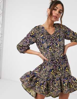 peplum skirt dress