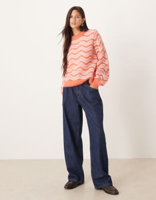Y.a.s. Mohair-blend Knit Sweater In Multi