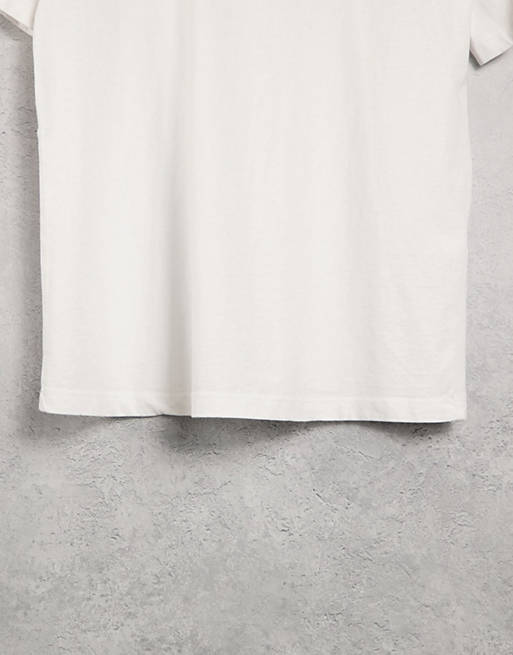 Tops YAS organic cotton t-shirt in white 