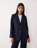 [YAS] YAS oversized blazer in navy (part of a set) 16 Navy blazer