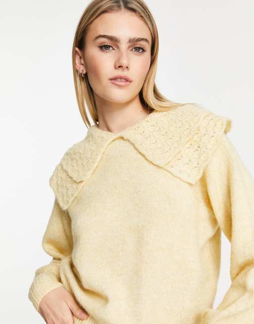 Pale yellow clearance jumper