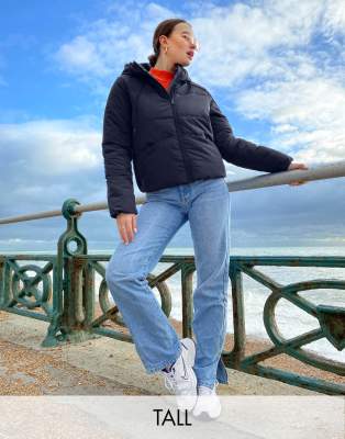 petite hooded jacket