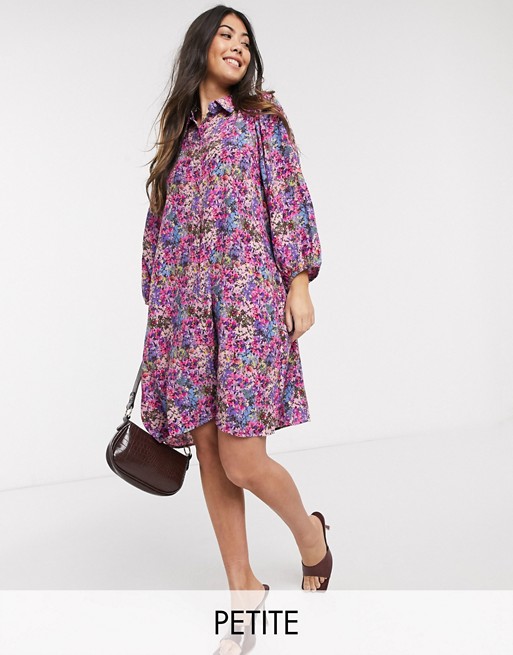 Y.A.S petite shirt dress in floral