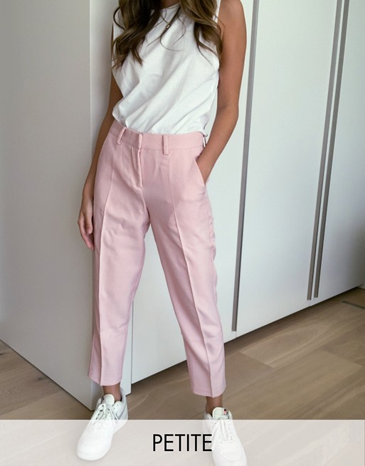Y.A.S Petite tailored trousers in pink