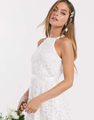 yas lace flower dress