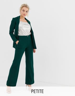 asos petite wide leg trousers