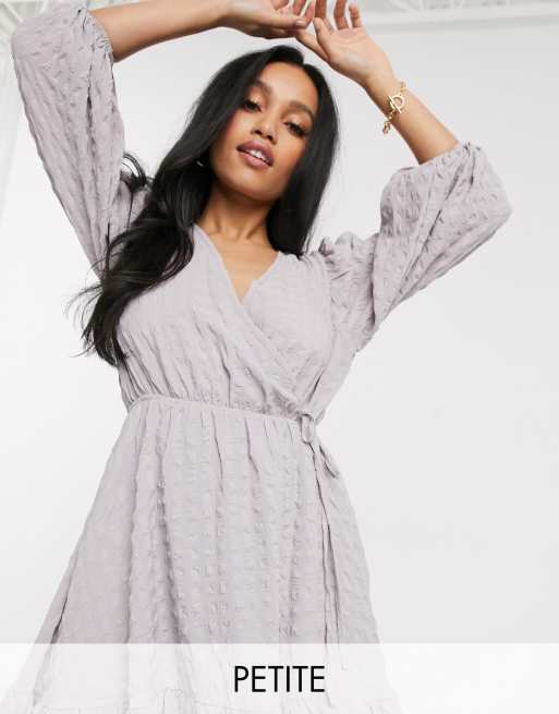 Asos petite wrap dress sale