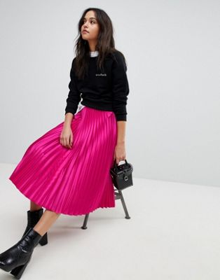 Y.A.S Pleated Midi Skirt | ASOS