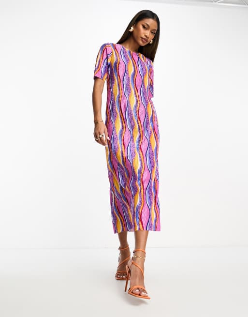 Zara best sale rainbow dress