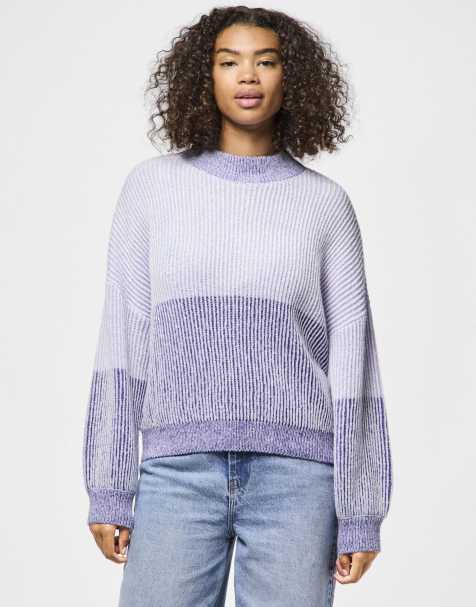 Y.A.S - Pull en maille - Ultra Violet - view 1