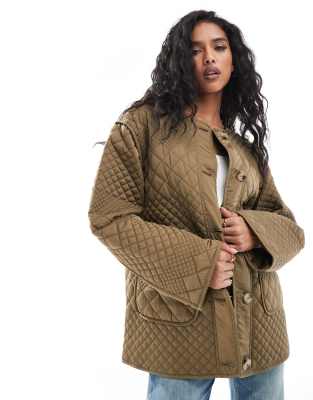 Y.a.s. Quilted Jacket In Green