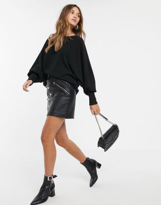 batwing black jumper