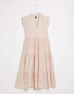 robe longue broderie