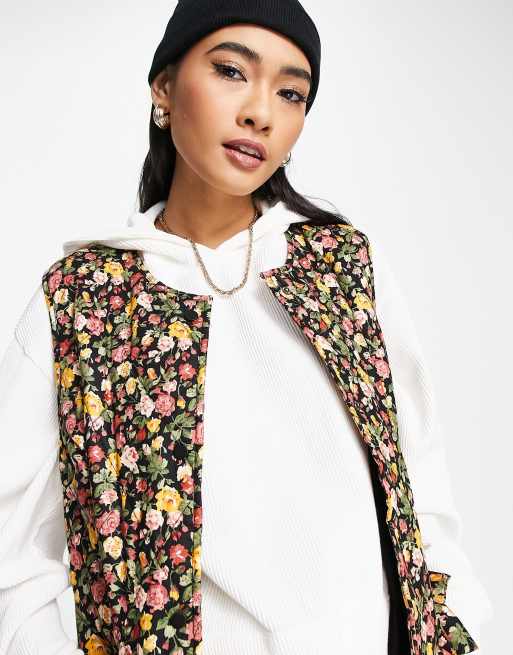 gilet floral