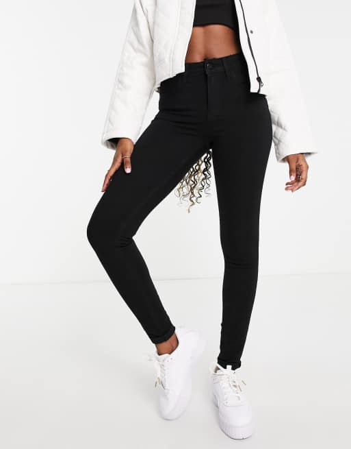 Y.A.S shaper skinny jeans in black