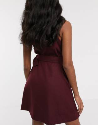 maroon skater dresses