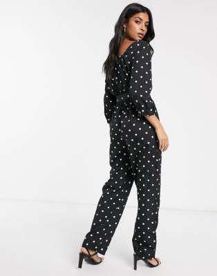 asos polka dot jumpsuit