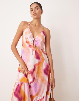 Y.a.s. Strap Detail Maxi Dress