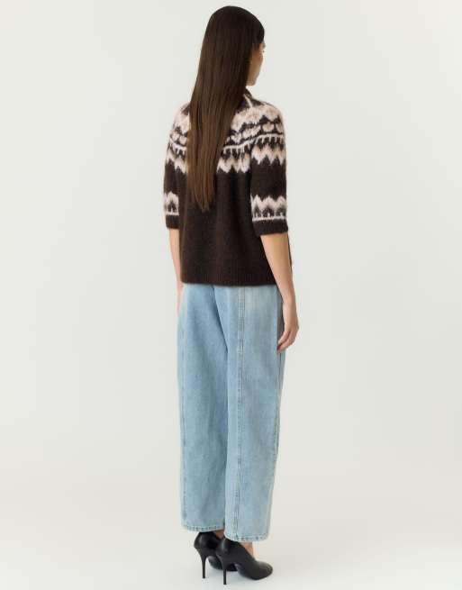 YAS Strickpullover in Carafe1, 2 von 7