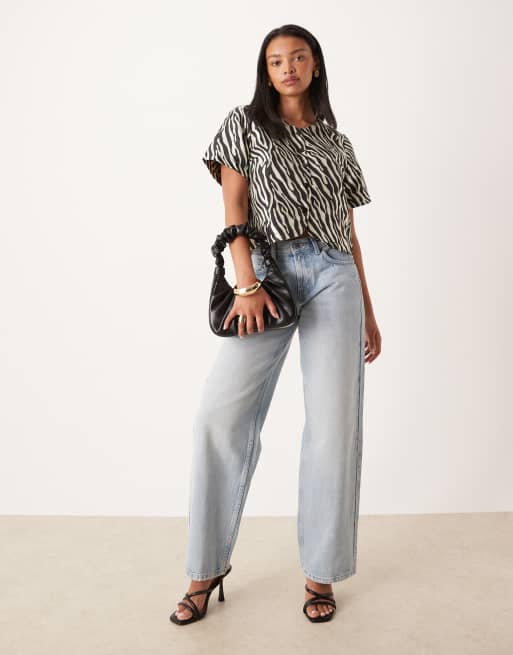 トップス Ayas HeRIN.CYE tシャツ Frill A-line cut tops フリルAラインカット