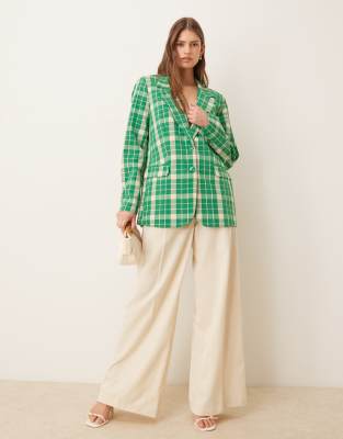 Y.a.s. Tailored Blazer In Green