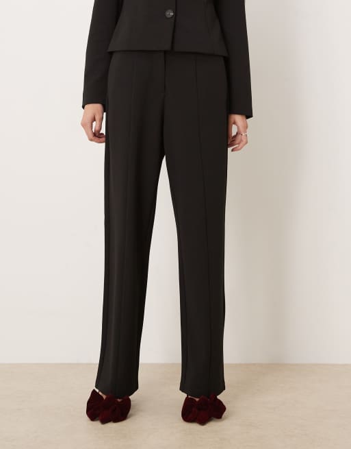 YAS tailored pants in black (part of a set), 3 of 5