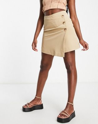 Y.A.S tailored suit skirt co-ord in camel