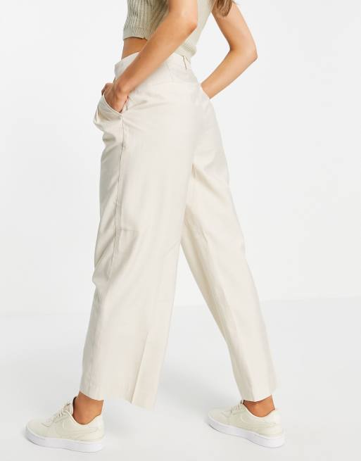 Y.A.S tailored trouser co-ord in cream, 2 of 4