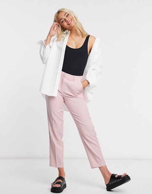 Y.A.S tailored trouser in pink