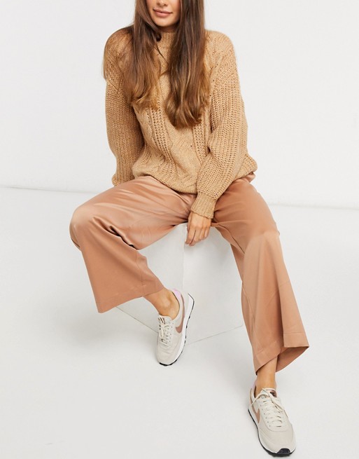 Y.A.S tailored trousers co-ord in tan