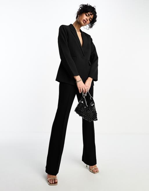 Y.A.S tailored tux suit blazer in black (part of a set)