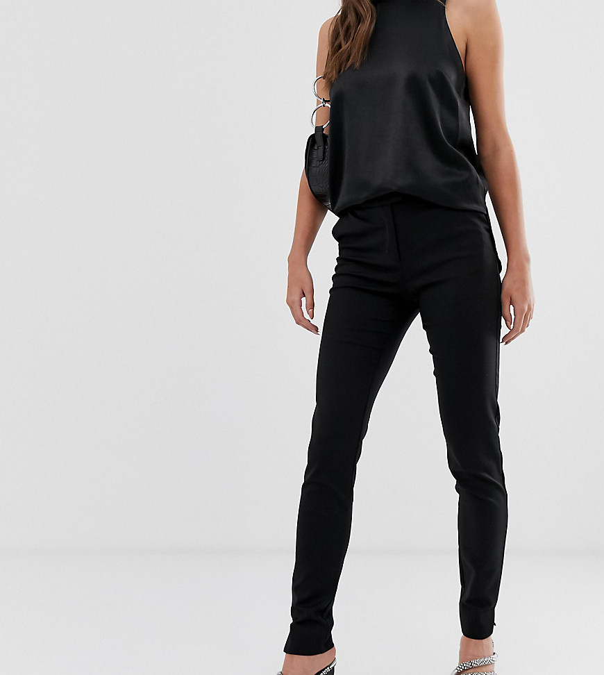 Y.A.S - Tall - Ecco - Elegante cigarette-broek op enkellengte in zwart