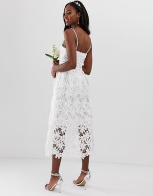 yas lace flower dress