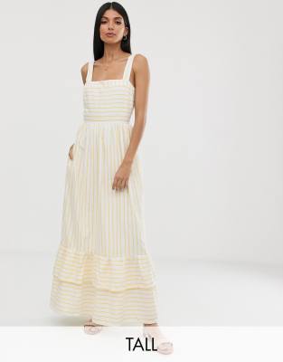 yas tiered maxi dress