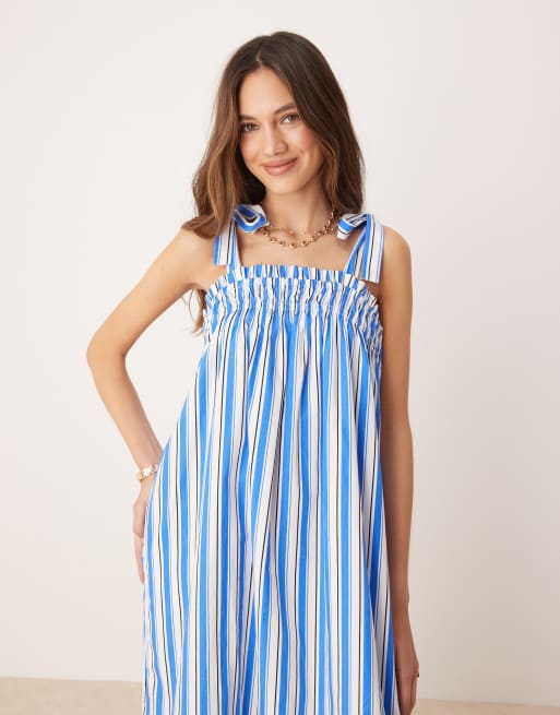 スカート y's stripe shoulder strap dress 20221108-ae9a92d1f48d3ee2-